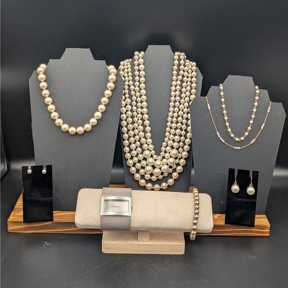 Happily Ever After Pearl Curated 8-piece Jewelry Collection - Picture 1 of 8